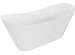 Mexen Celia Vasca Da Bagno Indipendente 170 X 75 Cm, Bianca, Troppo Pieno Bianco - 52331707500-20