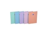 Oxford 400191244 Blocco Note Oxford Smart, Din A4, A Scacchiera, 80 Fogli, Colore Pastello