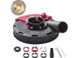Succebuy Cofano Di Aspirazione Per Smerigliatrice Angolare Con Disco A Tazza Diamantato Da 125 Mm