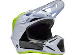 Casco Motocross Fox V3 Tine, Bianco, M (57/58)