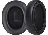 Inf Cuscinetti Di Ricambio In Pelle Proteica Nera Per Qcy H3 E Tozo HT2 - Set Di 2