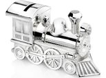 Salvadanaio Zilverstad Locomotiva 15,5X5,5X8Cm Placcato In Argento Anti Appannamento