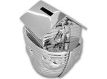 Salvadanaio Zilverstad Arca Di Noè 12X8X11Cm Placcato In Argento, Resistente All'ossidazione