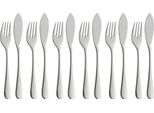 Wmf Merit Fischbesteck-Set, 12-Teilig, Cromargan Protect® 3201112836