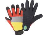 Guanto Di Sicurezza Forestale Woods Mechanics Taglia L Nero/Rosso/Giallo Psa Iii