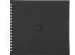 Hama Album A Spirale Segni 28X24 Cm 50 Pagine Bianche Nero
