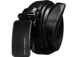 Peterson Cintura Da Uomo Con Fibbia Automatica Harmony Nera 95 Cm