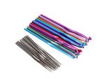 Ago Per Uncinetto, Gancio Per Uncinetto, Set Di Ganci Per Maglieria, Gancio Per Uncinetto Colorato, Manico In Metallo Per Uncinetto, Accessori Per Cucito