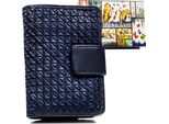 Rovicky | Portafoglio Da Donna Blu Navy, Per Documenti E Carte, Con Rfid, Navy, 9,5X13,5 Cm