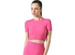 Bmymoon Lunatic Top Sportivo Rosa S-M Donna Rosa S-M