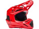 Fox V3 Rs Fracture Carbon Motocross Helm, Rot, M (57/58)