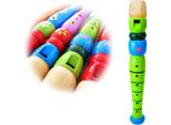 Keepdrum KFL1GR Flauto In Legno Per Bambini Verde