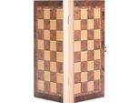 Scacchi Portatili In Legno 3In1 - Set Di Scacchi Pieghevole Per Attività Di Festa In Famiglia (29 * 29 Cm)