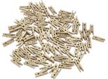 Mini Clip In Legno Per Foto, Decorazione Da Parete, Scrapbook, Foto, Cartoline, Note, Clip In Legno