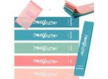 Set Di 5 Bande Di Resistenza Per Esercizi, Mini Bande In Lattice, Rosa + Gratis