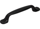 Maniglia UR54, Nero Opaco, 96 Mm
