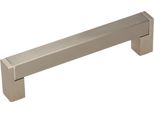 Ringhiera RE18, Nichel Spazzolato, Acciaio Inox, 128 Mm