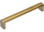 Ringhiera RE21, Oro Spazzolato, Nichel Spazzolato, 160 Mm