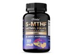 5-MTHF Metilfolato (120 Capsule) Integratore Alimentare, Cervello, Memoria, Concentrazione, Attenzione, Energia, Sistema Immunitario, Salute Del Cervello