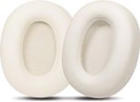 Inf Cuscinetti Di Ricambio In Pelle Proteica Per Cuffie Edifier W800BT Free - Set Da 2 Bianco
