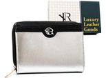 Borsa Da Donna Sk. RV-791-SLA-4958 ARGENTO-NERO