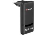 verbatim fold n go gan charger 65w