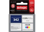 Activejet AH-342R Ink Cartridge (Replacement For Hp 342 C9361EE; Premium; 21 Ml; Color)