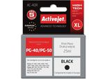Activejet AC-40R Ink (Replacement For Canon PG-40; Premium; 25 Ml; Black)