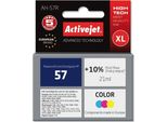 Activejet AH-57R Ink (Replacement For Hp 57 C6657AE; Premium; 21 Ml; Color)