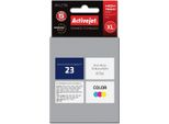 Activejet AH-23N Ink Cartridge (Replacement For Hp 23 C1823D; Supreme; 47 Ml; Color)