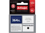 Activejet AH-364PBCX Hp Printer Ink, Compatible With Hp 364XL CB322EE; Premium; 12 Ml; Black, Photo.