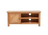 Mobile Tv 103X36X46 Cm In Rovere Massiccio