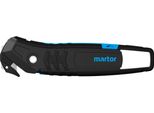 Martor Coltello Di Sicurezza, Lama Nascosta, Secumax 350, Cutter Professionale, Per Taglio Di Nastro Adesivo, Leggero, Plastica, Per Destrorsi E Mancini, Gs