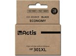 Actis KH-301BKR Ink For Hp Printer; Hp 301XL CH563EE Replacement; Standard; 20 Ml; Black