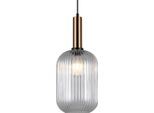 Italux Antiola, Lampada A Sospensione Moderna In Ottone PND-5588-1L-BRO+CL