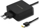 Qoltec 51766 Power Adapter For Lenovo 65W | 20V |3.25A | Slim Tip+Pin