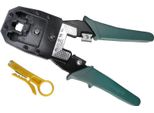 Pinza A Crimpare Per Lan, Telefono E Isdn (RJ10, RJ12, RJ45)