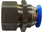 Pneumatica Paratia Femminile Spinta (Pmf) Ø 8 Mm Con Filettatura Bspt R1/4""
