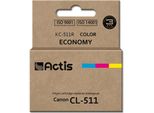 Actis KC-511R Ink (Replacement For Canon Cl-511Replacement; Standard; 12 Ml; Color)