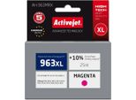 Activejet AH-963MRX Ink (Replacement For Hp 963XL 3JA28AE; Premium; 1760 Pages; 25 Ml Magenta)