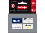 Activejet AH-963YRX Ink (Replacement For Hp 963XL 3JA29AE; Premium; 1760 Pages; 25 Ml Yellow)