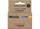 Actis KH-301CR Ink (Replacement For Hp 301XL CH564EE; Standard; 21 Ml; Color: Cyan Magenta Yellow)