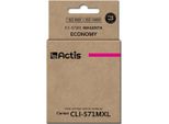Actis KC-571M Ink (Replacement For Canon CLI-571M; Standard; 12 Ml; Magenta)