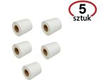 Etichette Termiche Zebra. 50X30*1000Pz- Numero Di Etichette Per Rotolo/Foglio. Set Di 5 Rotoli. (Etichette Termiche 50X30*1000 5)