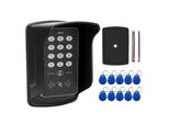 Lettore Di Schede Rfid A1, Tastiera Impermeabile, Campanello, Controllo Dell'accesso Alla Porta Con 10 Tag