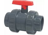 Valvola A Sfera In PVC-U, 63 Mm, Maniglia A Leva, Pressione 16 Bar