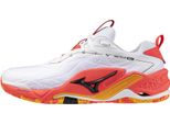 Mizuno Wave Stealth Neo 2 - Bianco/Fiery Coral 2/Citrus, GrößE:14