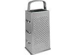 Metaltex 194-613010 Grattugia Quadrata 23,5 Cm Inox, Argento