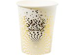 Bicchiere Luxury Gold 250Ml - 6 Pezzi