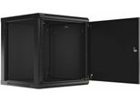 Lanberg WF01-6612-00B Armadio Rack 12U A Parete Nero